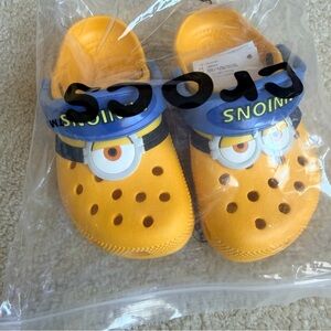 CROCS Kids Yellow and Blue LiteRide Clog